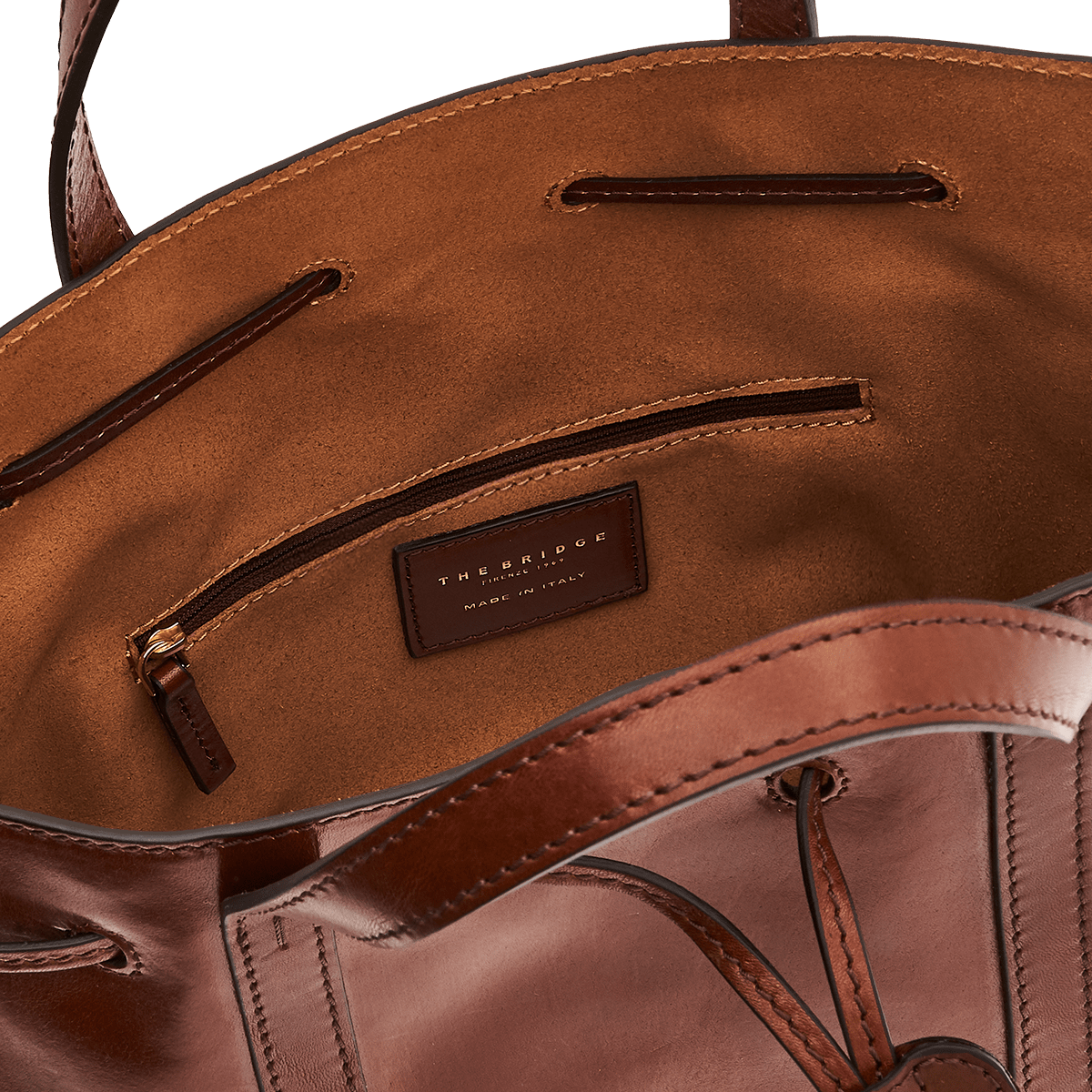 the-bridge-borsa-secchiello-in-pelle-da-donna-double-function image 2