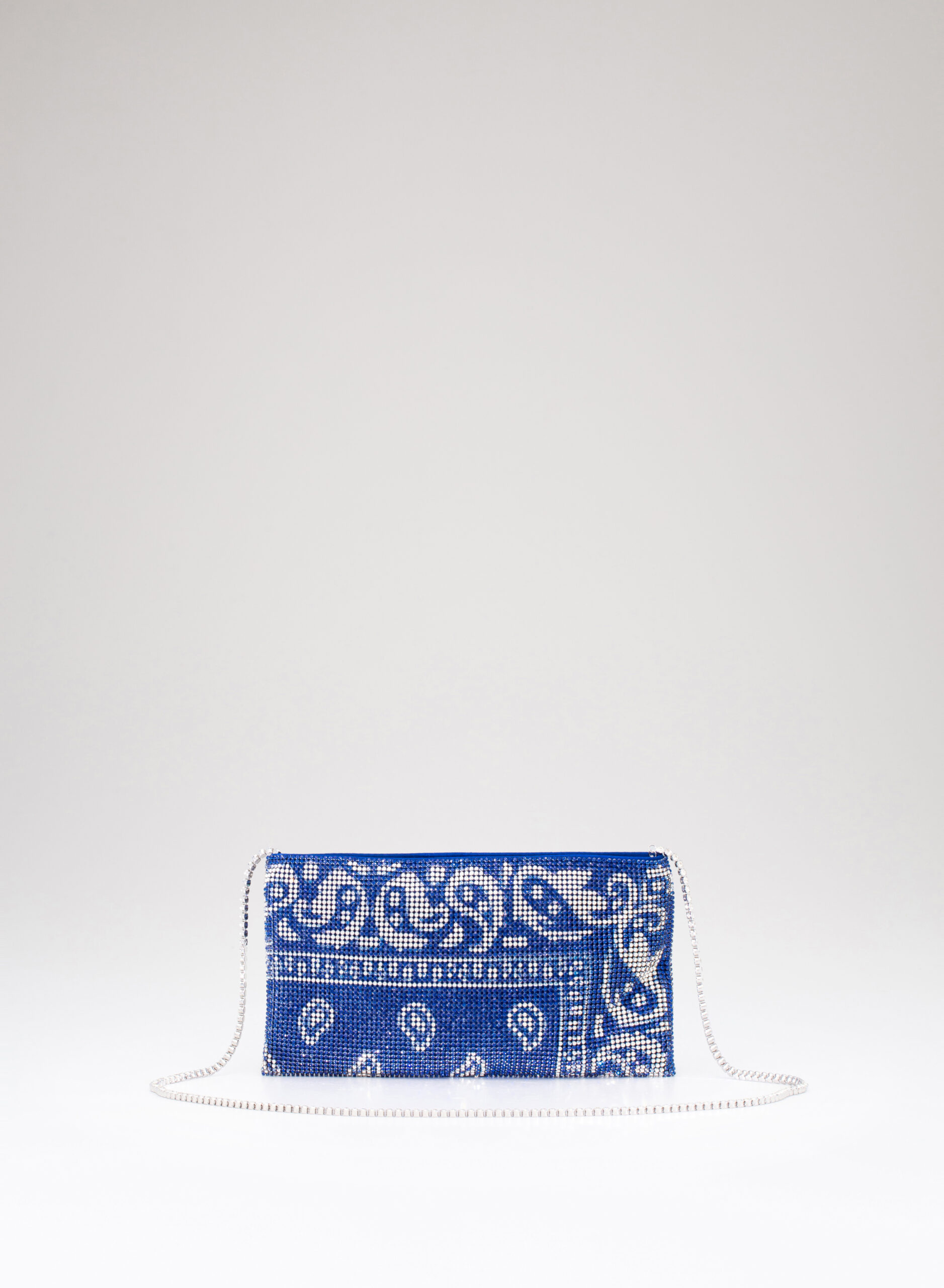 benedetta-bruzziches-your-best-friend-la-petite-borsa-a-mano-donna-blue-bandana image 1