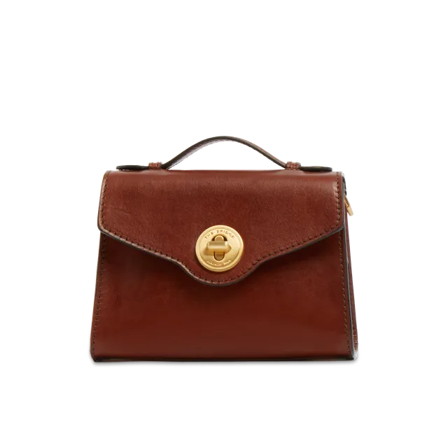 the-bridge-irene-borsa-in-pelle-donna-compatta-con-tracolla-removibile-marrone-o image 1