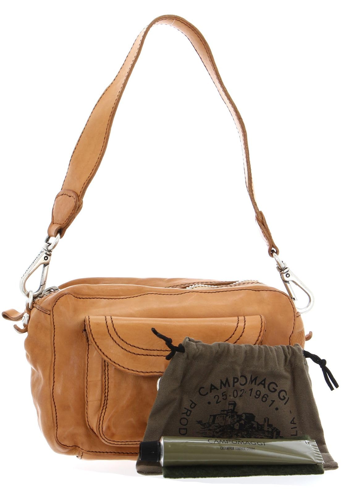 campomaggi-bella-di-notte-bowling-bag-mini-borsa-a-tracolla-in-pelle-cammello image 2
