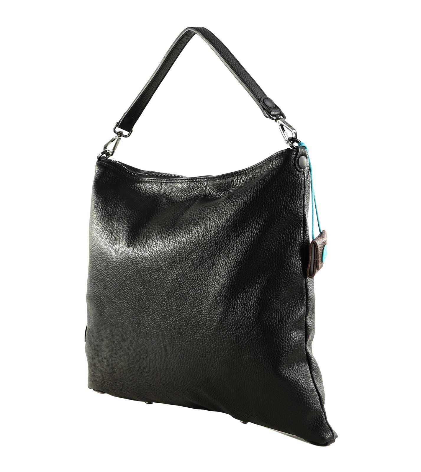 gabs-filippa-borsa-in-pelle-nero-39-x-30-x-12-cm-tracolla-regolabile-made-in-ita image 5