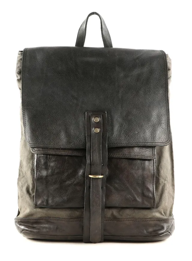 campomaggi-backpack-zaino-tempo-libero-militare-grigio-scuro image 1