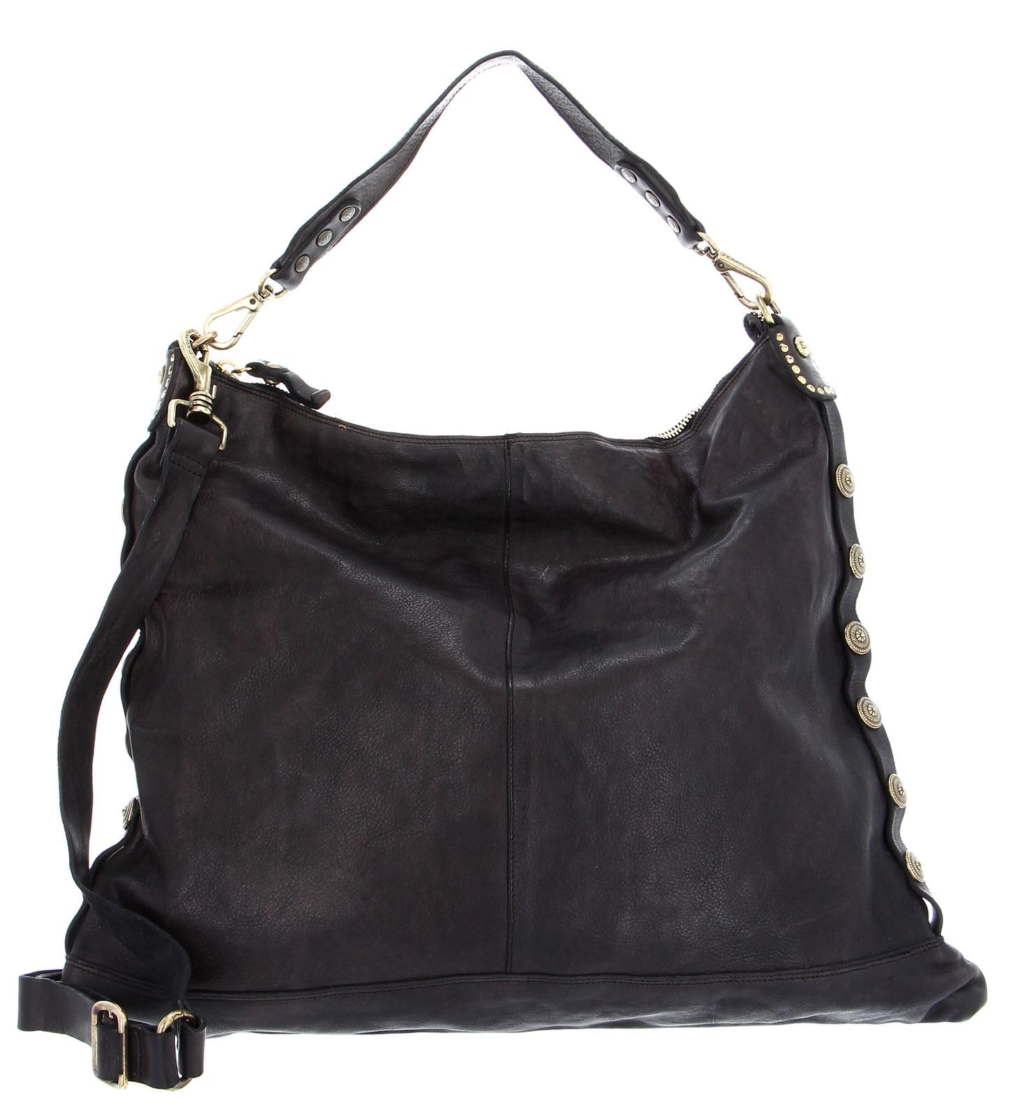 campomaggi-edera-borsa-a-tracolla-shopper-in-pelle-grigio-antracite image 1