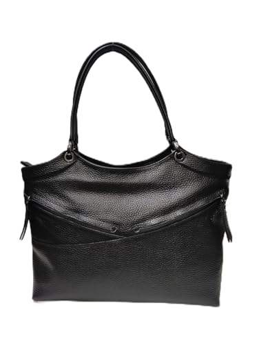gabs-rosalinde-m-bull-double-zip-borsa-shopping-black-nero image 5