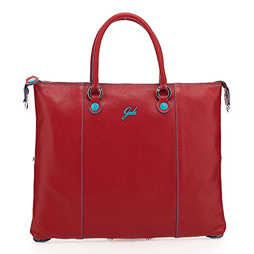 gabs-g3-plus-m-ruga-basic-borsa-a-mano-pelle-rosso-intenso image 6
