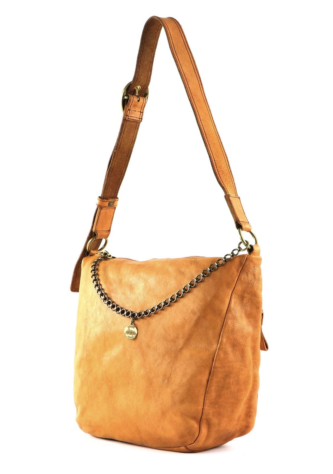 campomaggi-agnese-borsa-a-tracolla-in-pelle-cammello-marrone-chiaro image 3
