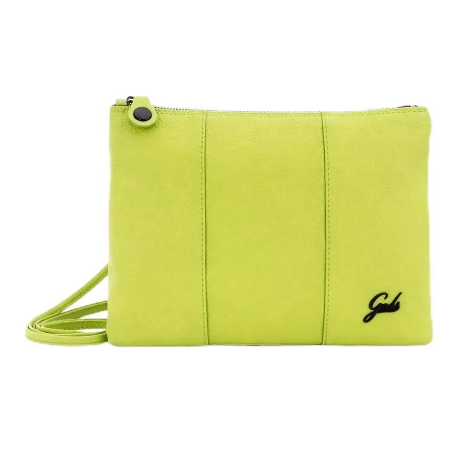 gabs-beyonce-s-pochette-tracolla-donna-in-pelle-bull-black-citron image 1