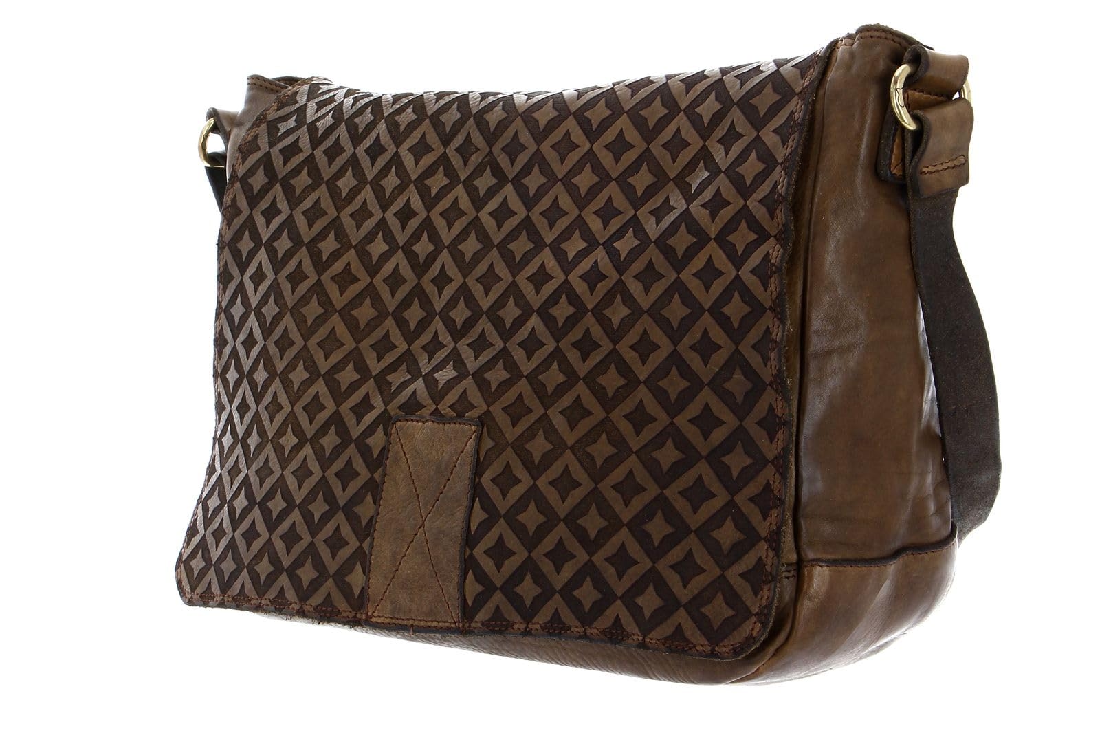 campomaggi-agnese-borsa-a-tracolla-crossbody-in-pelle-verde-militare-marrone image 3