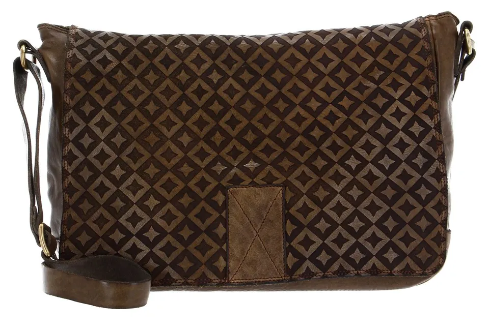 campomaggi-agnese-borsa-a-tracolla-crossbody-in-pelle-verde-militare-marrone image 1