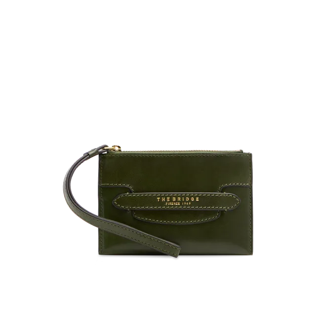 the-bridge-lucrezia-pochette-in-pelle-donna-verde-maggiorana image 1