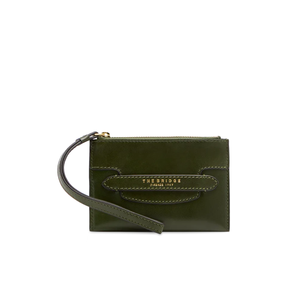 the-bridge-lucrezia-pochette-in-pelle-donna-verde-maggiorana image 1