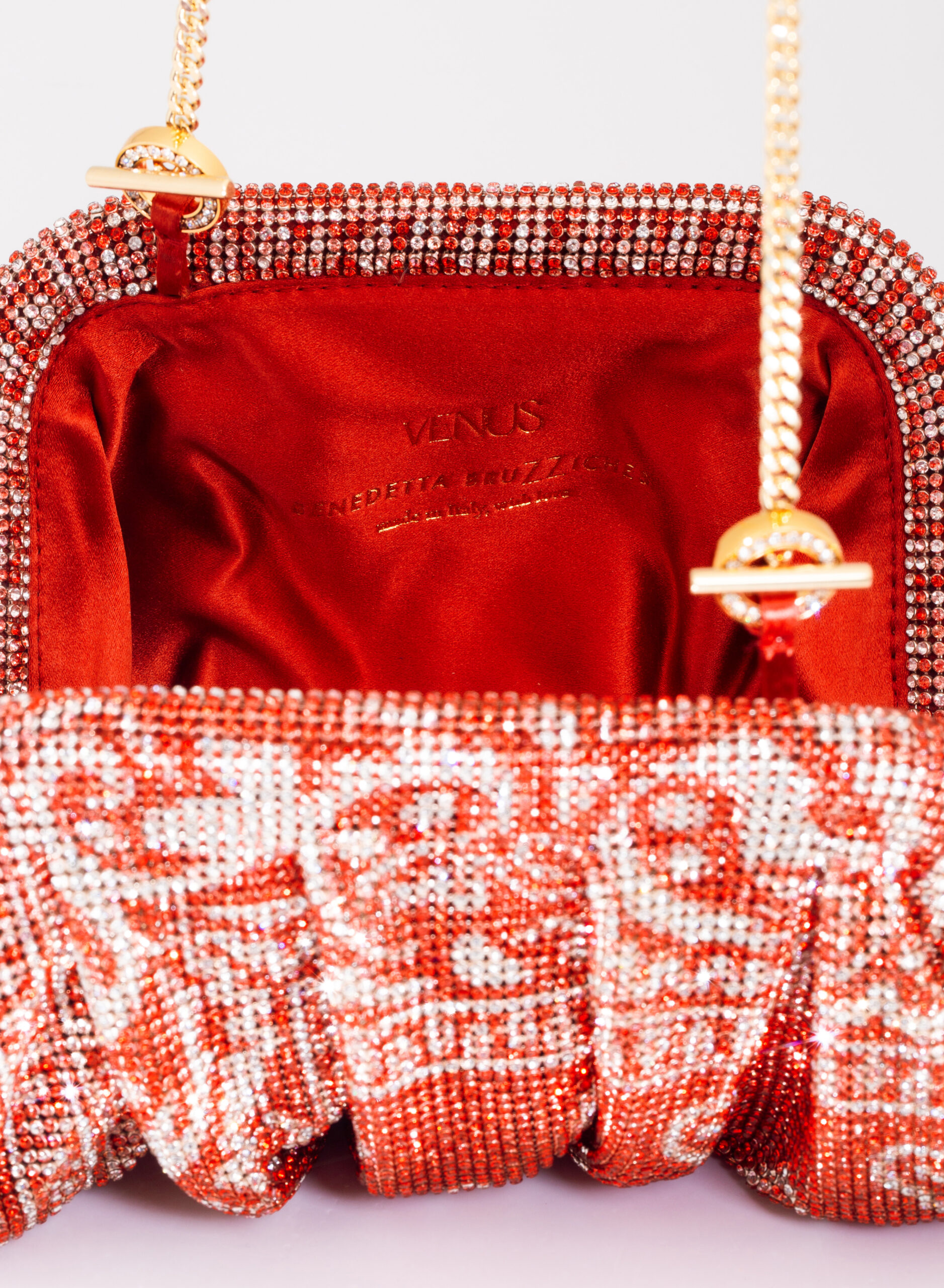 benedetta-bruzziches-venus-la-petite-borsa-donna-premium-coral-bandana image 5