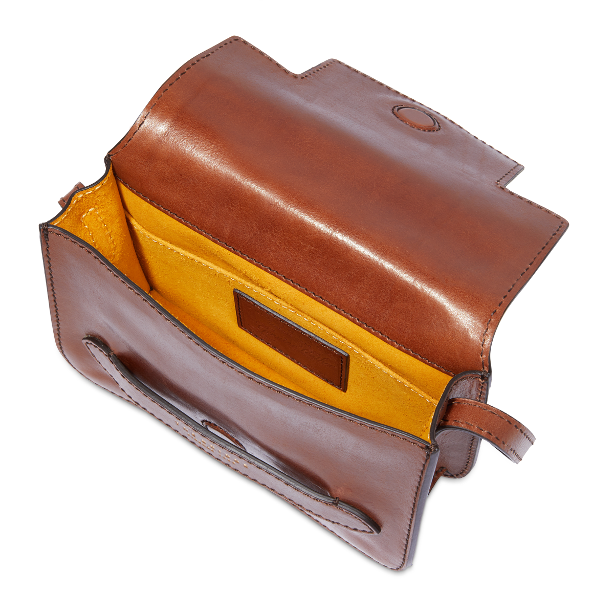 the-bridge-borsa-a-tracolla-in-pelle-marrone-strutturata-capiente image 4