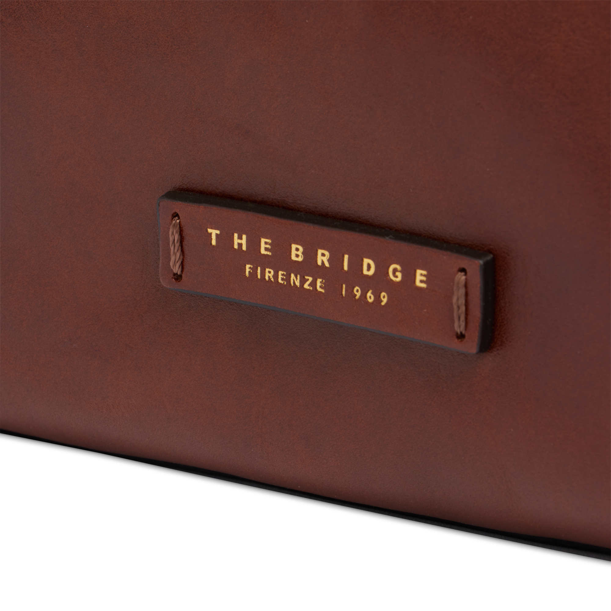 the-bridge-larissa-borsa-shopper-in-pelle-bovina-marrone-oro image 5