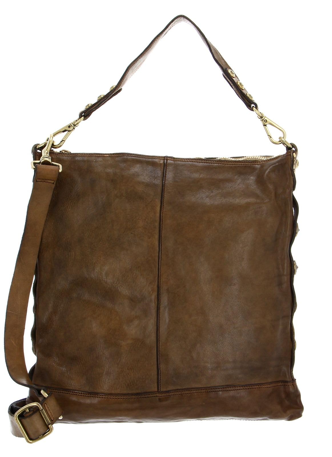 campomaggi-edera-shopper-in-pelle-verde-militare image 1