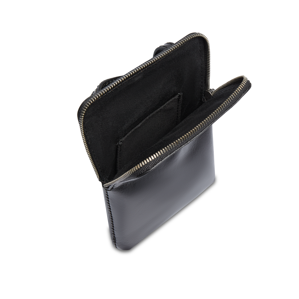 the-bridge-custodia-telefono-in-pelle-bovina-nero-rutenio-unisex image 2