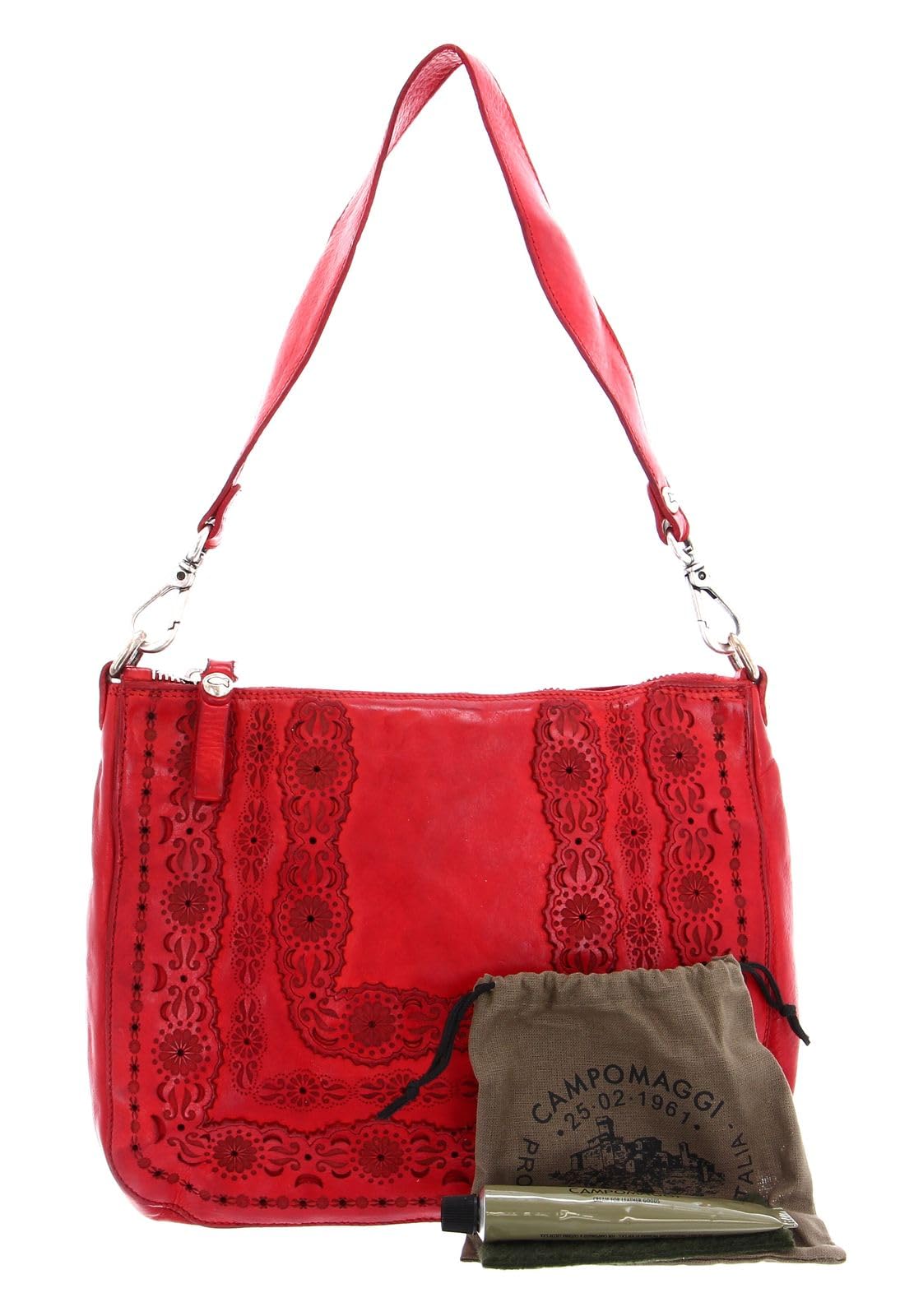 campomaggi-agnese-pochette-in-pelle-rossa-a-tracolla image 2