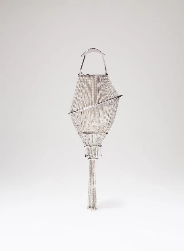 benedetta-bruzziches-lumiere-borsa-donna-crystal-on-silver image 1
