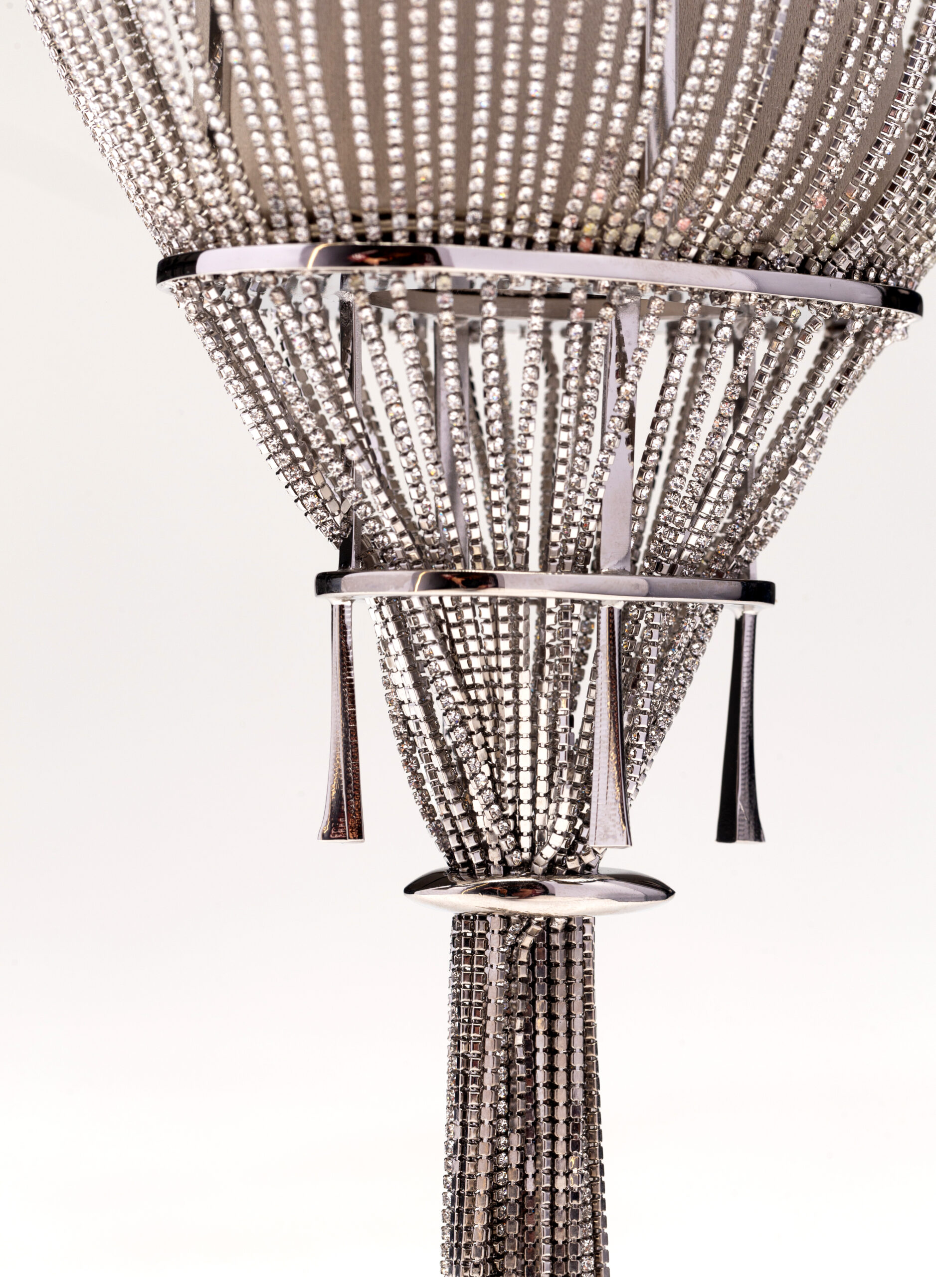 benedetta-bruzziches-lumiere-borsa-donna-crystal-on-silver image 5