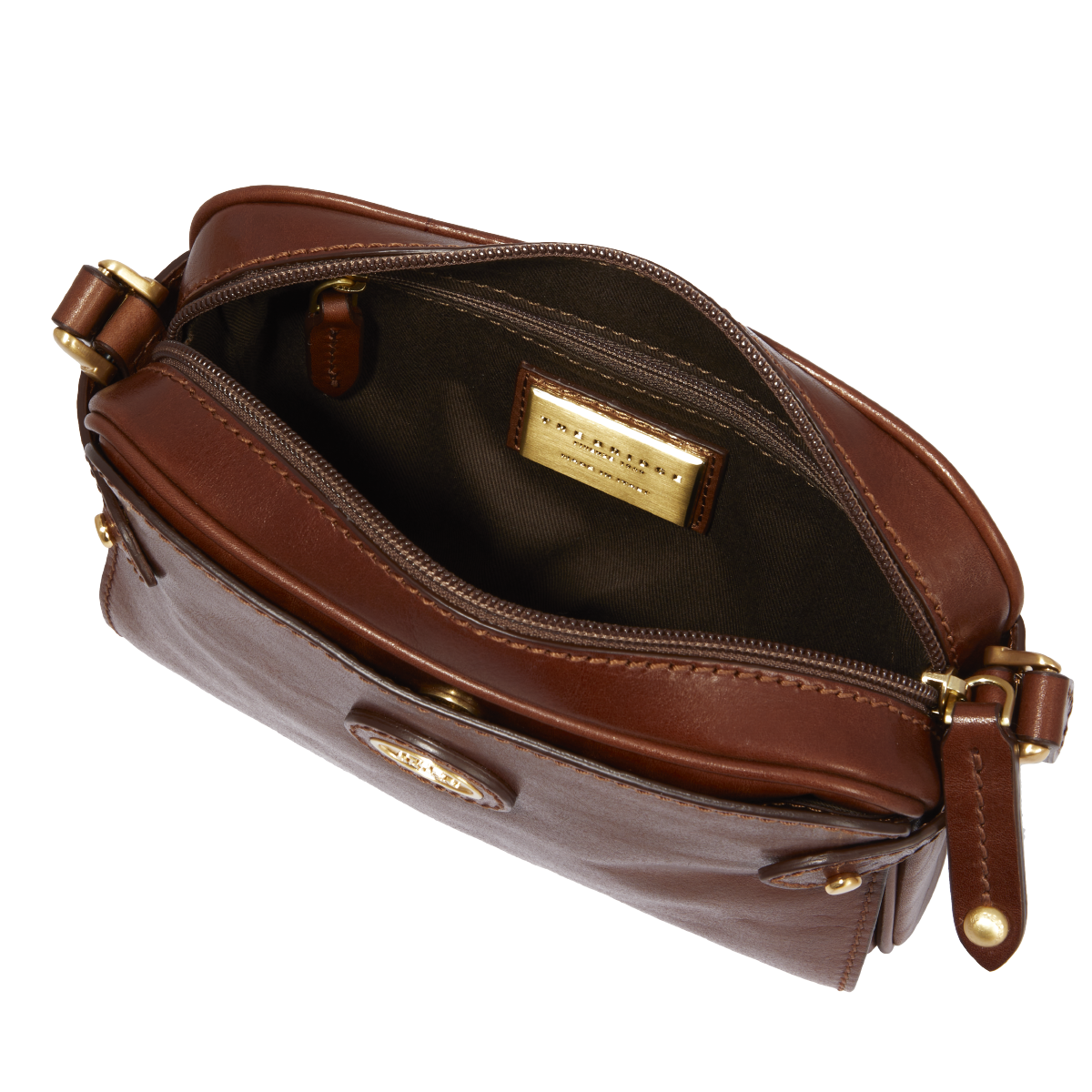 the-bridge-mini-bags-borsa-tracolla-pelle-marrone-oro image 4
