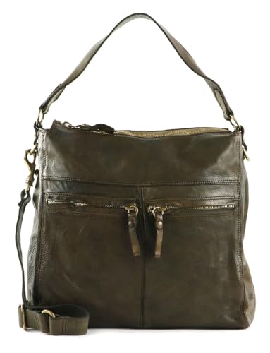 campomaggi-agnese-borsa-a-tracolla-in-pelle-verde-militare-oliva-2 image 7