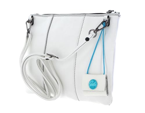 gabs-beyonce-pochette-m-multirighe-ruga-bicolor-black-toni-freddi-bianco-ottico- image 8