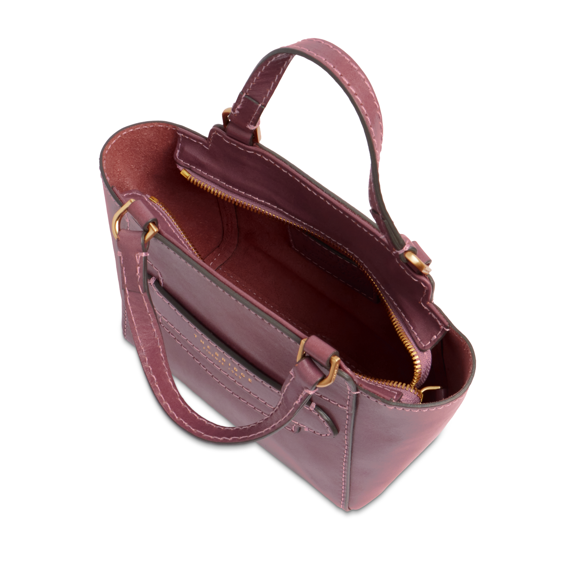 the-bridge-lucrezia-borsa-in-pelle-donna-orchidea-con-tracolla-removibile image 4