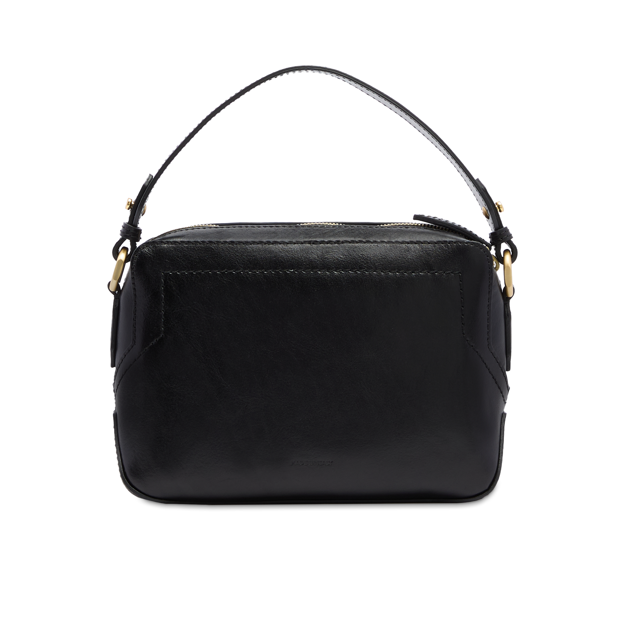 the-bridge-larissa-borsa-tracolla-camera-case-zip-in-pelle-nero-oro image 3