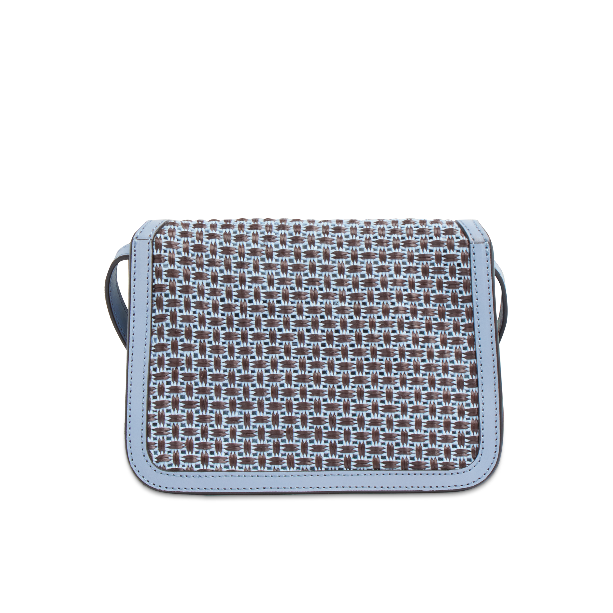the-bridge-lucrezia-wow-borsa-tracolla-in-rafia-e-cotone-con-finiture-in-pelle image 3