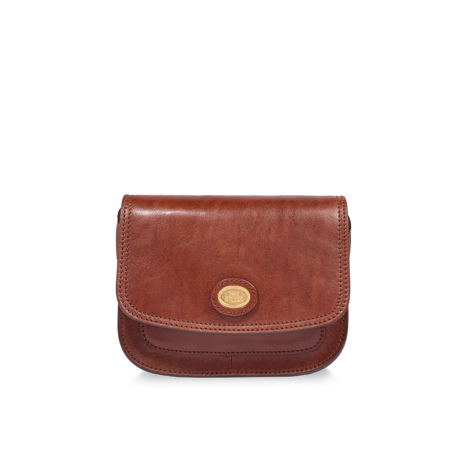the-bridge-story-borsa-tracolla-pelle-a-scomparti-small-marrone-oro image 1