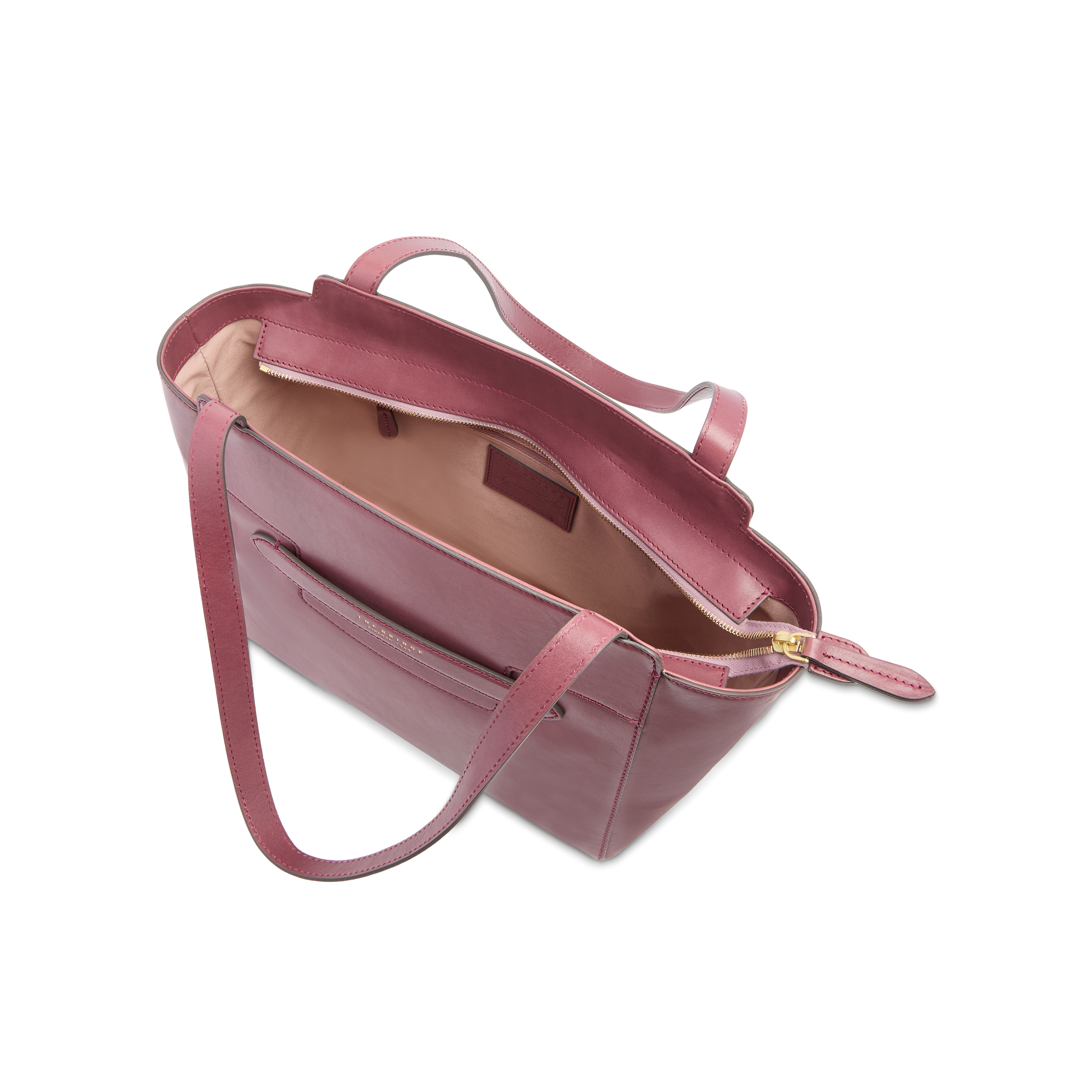 the-bridge-lucrezia-borsa-shopper-in-pelle-orchidea image 4
