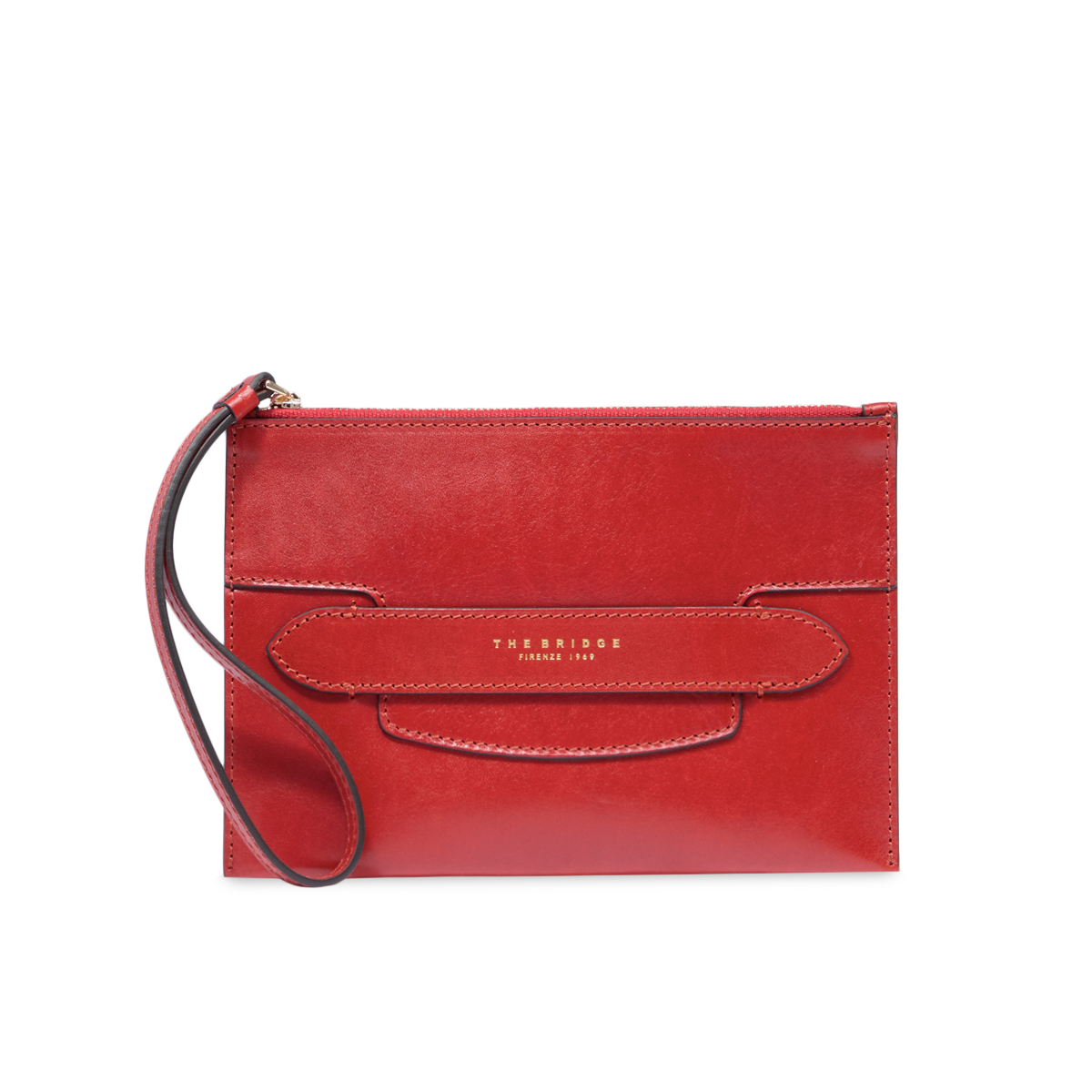 the-bridge-pochette-in-pelle-donna-flamenco-oro image 1