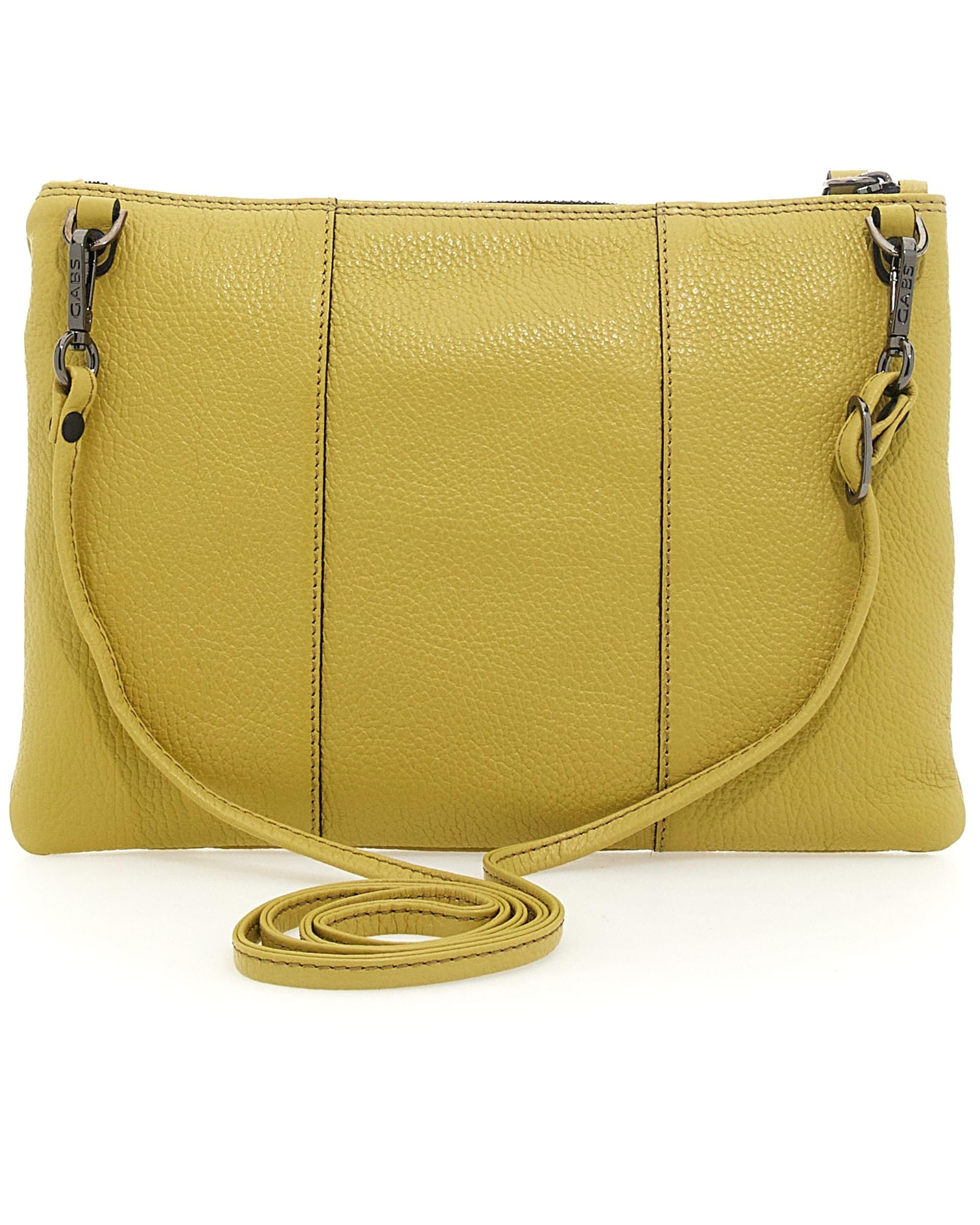 gabs-beyonce-s-ruga-giallo-vinaigrette-pochette-a-tracolla-100-pelle image 2
