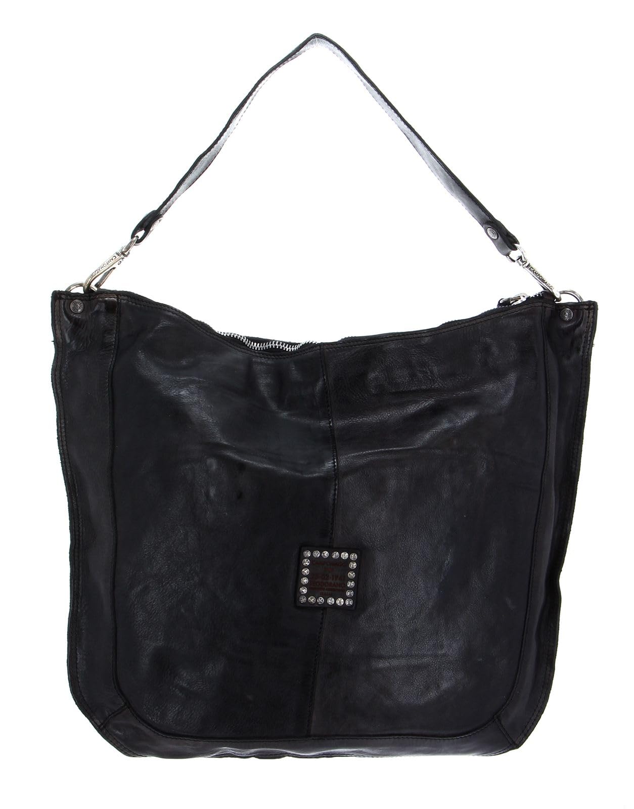 campomaggi-agnese-borsa-a-tracolla-in-pelle-grigio-antracite-2 image 4