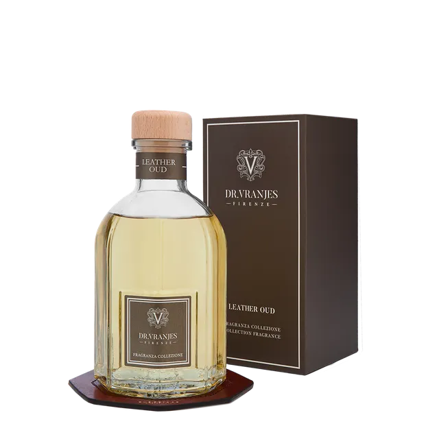 the-bridge-limited-edition-fragranza-ambiente-leather-oud-500-ml-con-disco-in-pe image 1