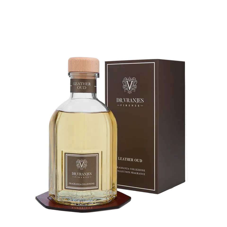 the-bridge-limited-edition-fragranza-ambiente-leather-oud-500-ml-con-disco-in-pe image 1