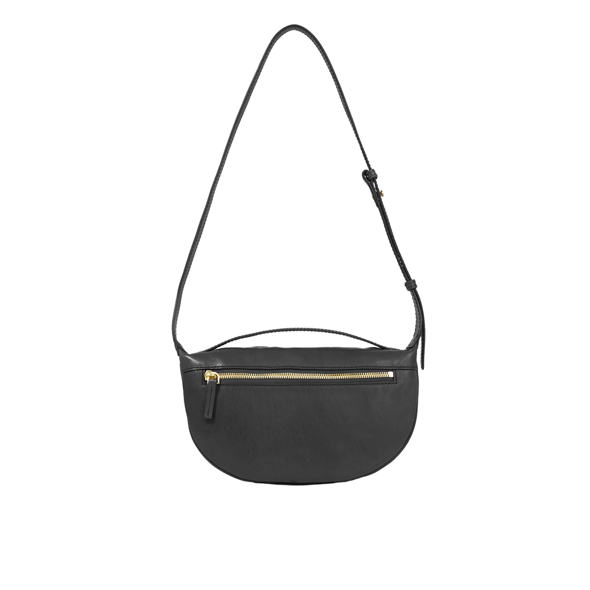 the-bridge-story-borsa-tracolla-small-in-pelle-nera-con-oro image 3