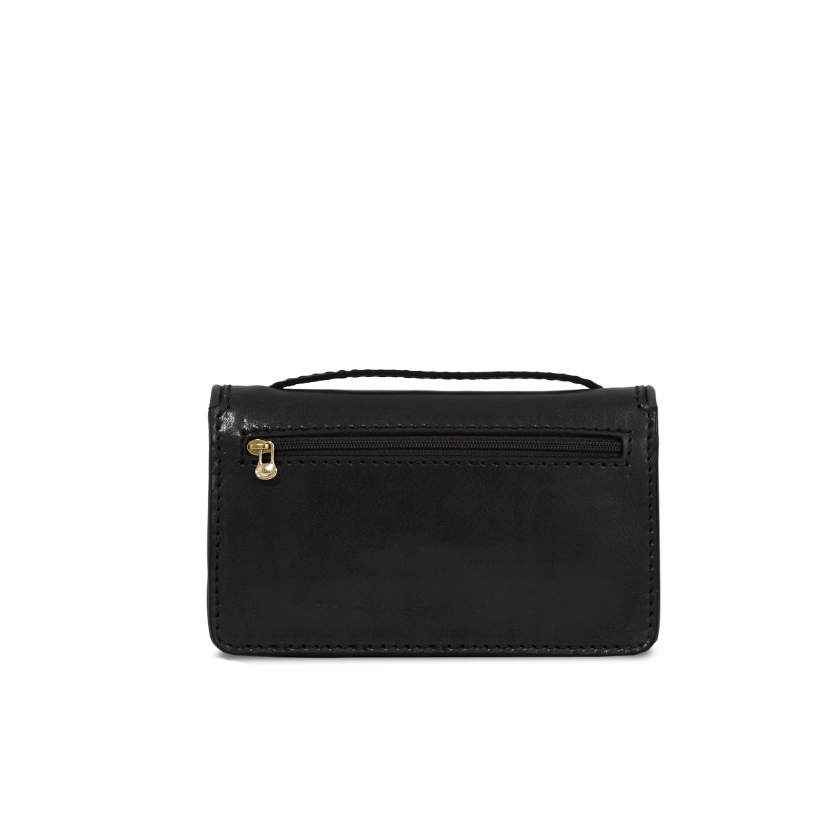 the-bridge-borsa-tracolla-mini-donna-in-pelle-nero-oro image 3