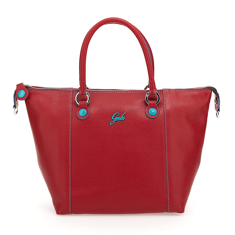 gabs-g3-plus-m-ruga-basic-borsa-a-mano-pelle-rosso-intenso image 2