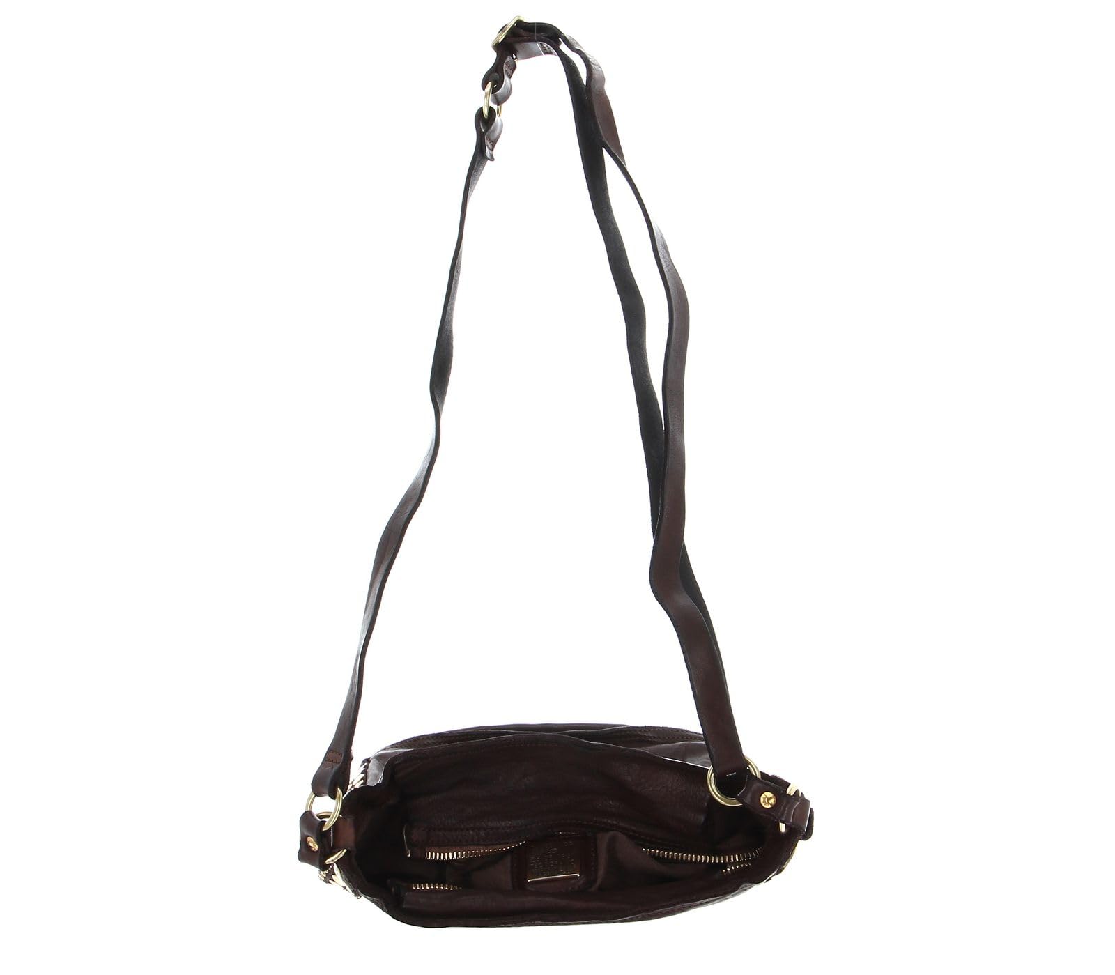 campomaggi-agnese-borsa-a-tracolla-in-pelle-marrone-scuro image 6