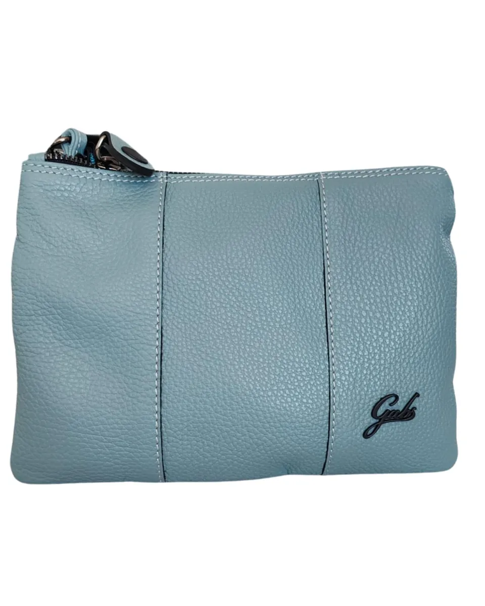gabs-beyonce-s-pochette-a-tracolla-in-pelle-mineral-blue-black image 1