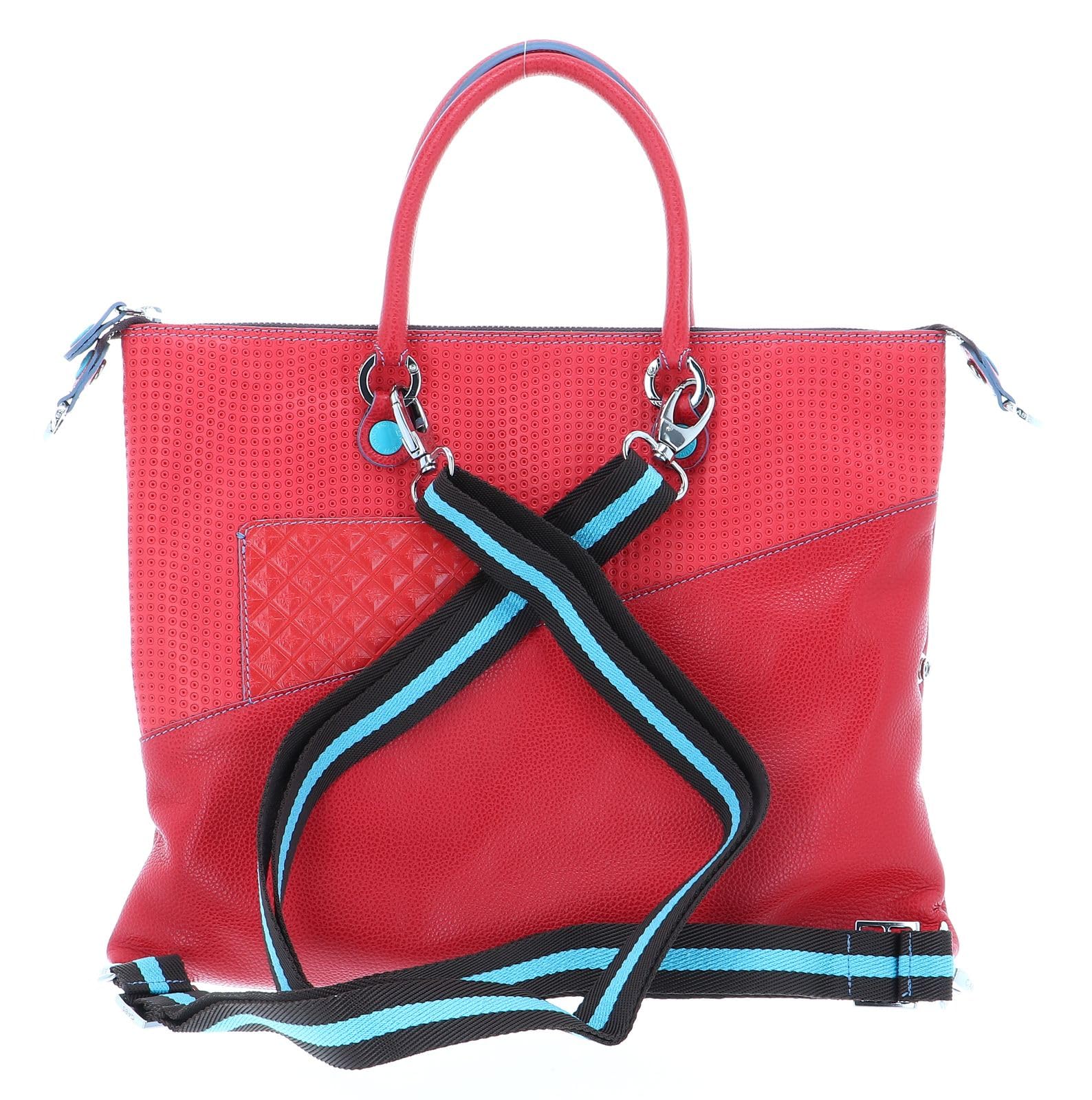 gabs-g3-plus-flat-bag-blood-zaino-tracolla-pelle-rosso image 6