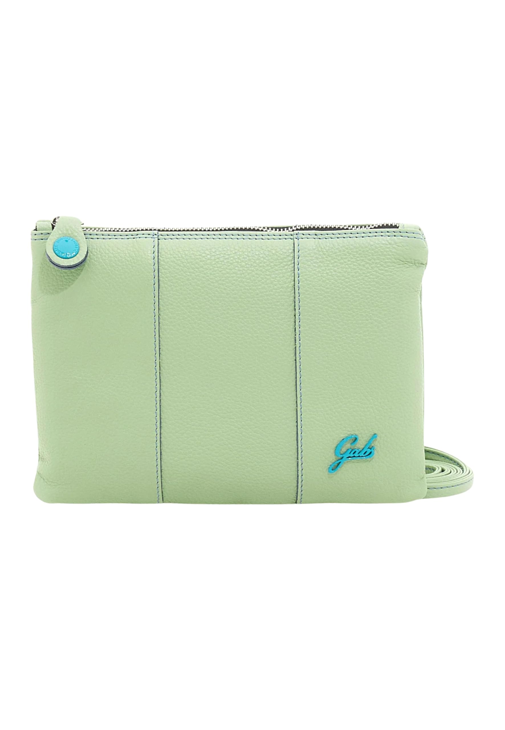 gabs-borsa-shopping-in-pelle-con-tracolla-verde-menta image 5