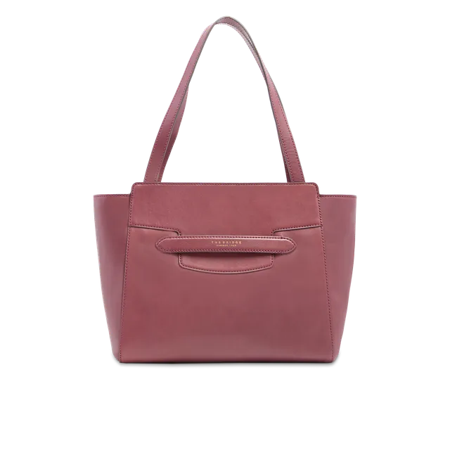 the-bridge-lucrezia-borsa-shopper-in-pelle-orchidea image 1