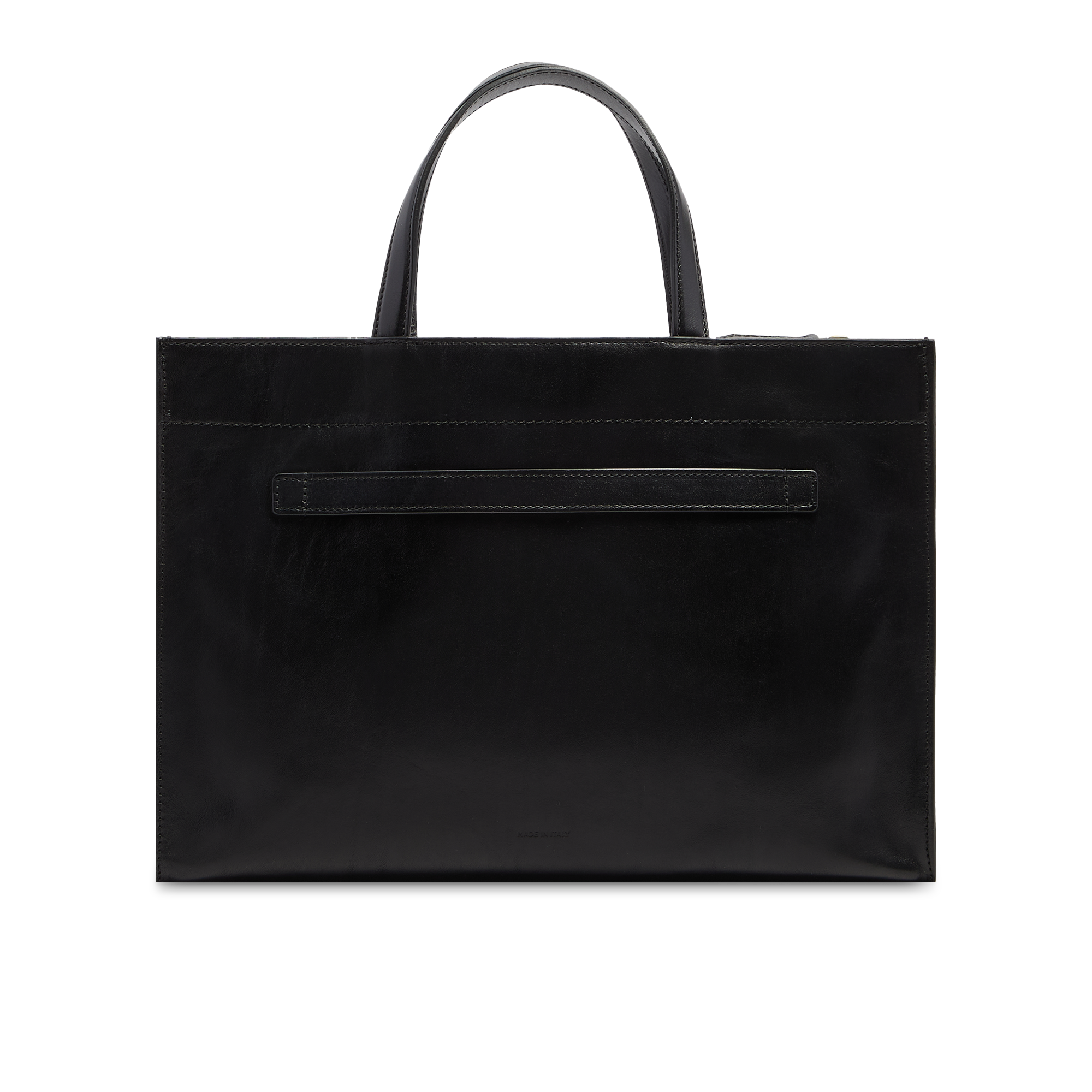 the-bridge-leila-borsa-a-mano-in-pelle-nera-grande-con-tracolla image 3