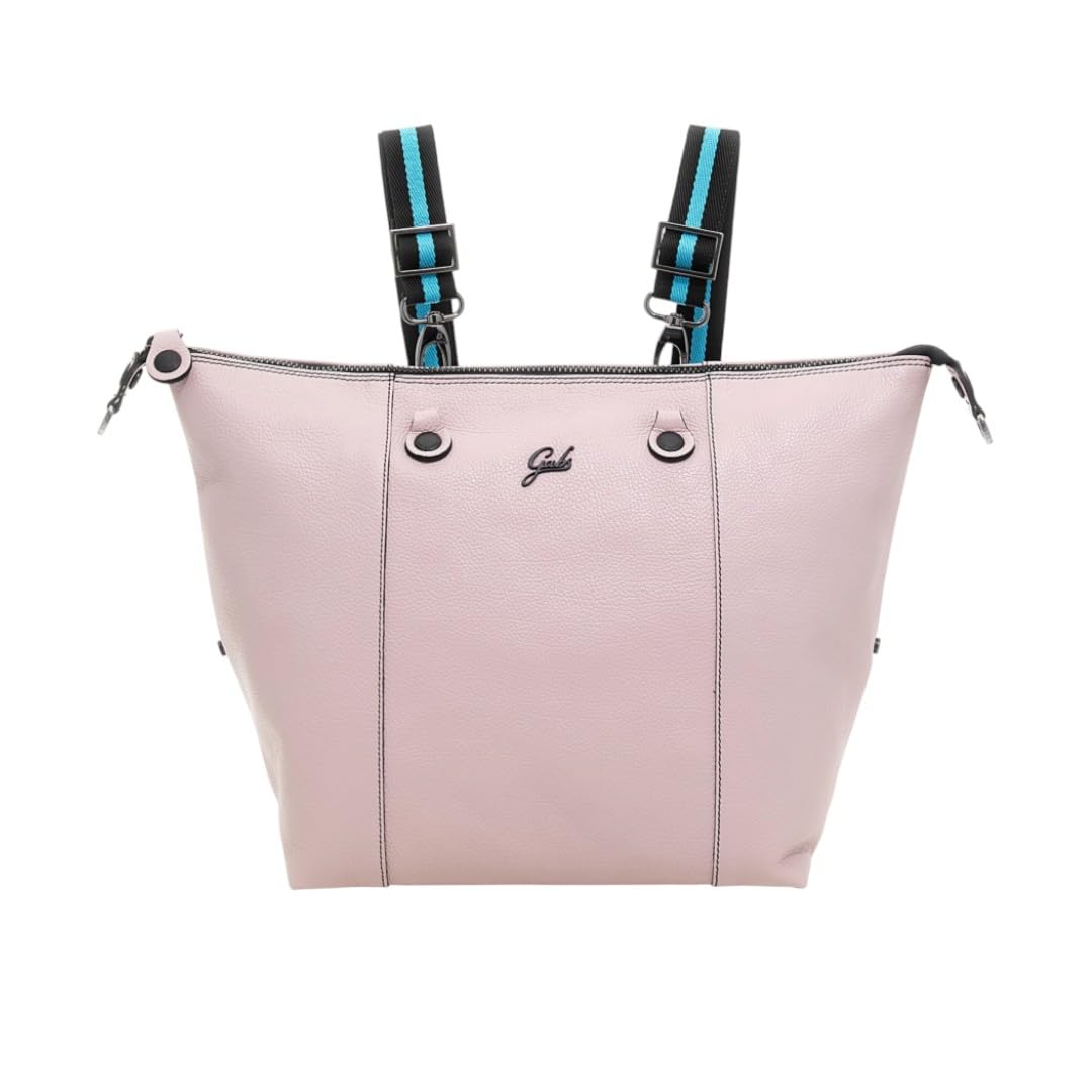 gabs-g3-plus-borsa-a-mano-pelle-rosa-provenza-convertibile-zaino image 6