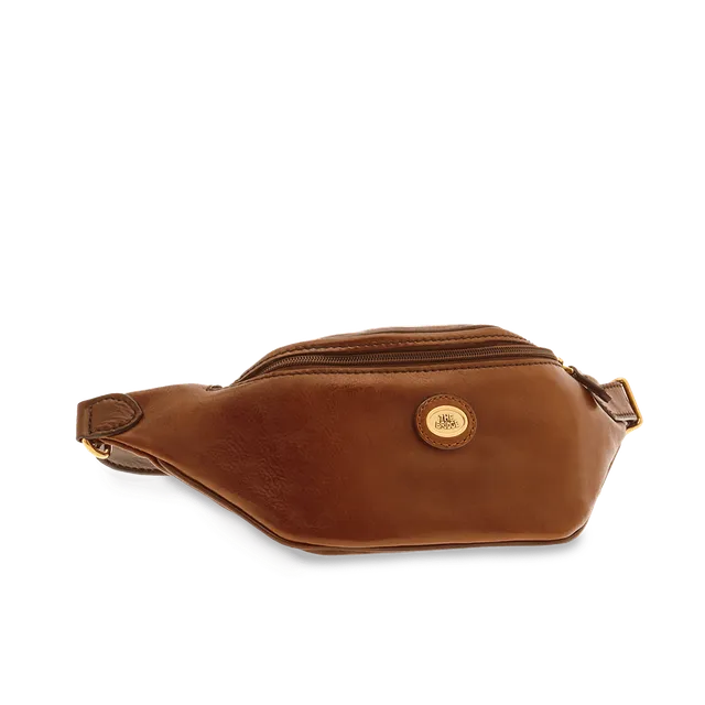 the-bridge-marsupio-uomo-in-pelle-marrone-oro-2 image 1