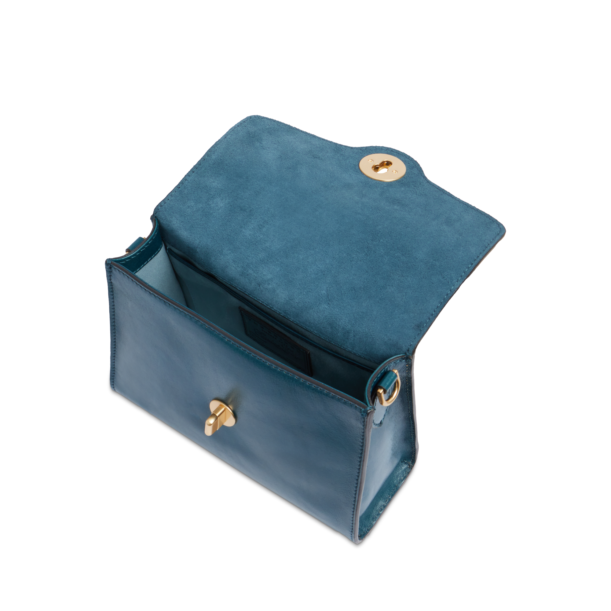 the-bridge-irene-borsa-in-pelle-donna-con-tracolla-removibile-pavone-oro image 4