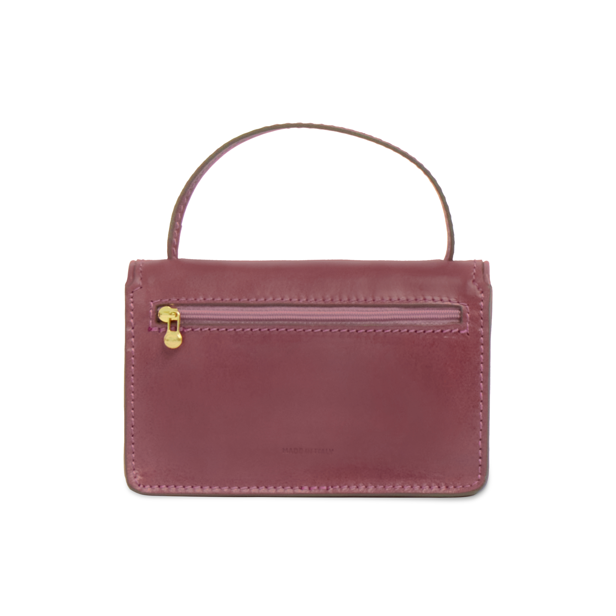 the-bridge-story-donna-borsa-tracolla-mini-in-pelle-orchidea-con-oro image 3
