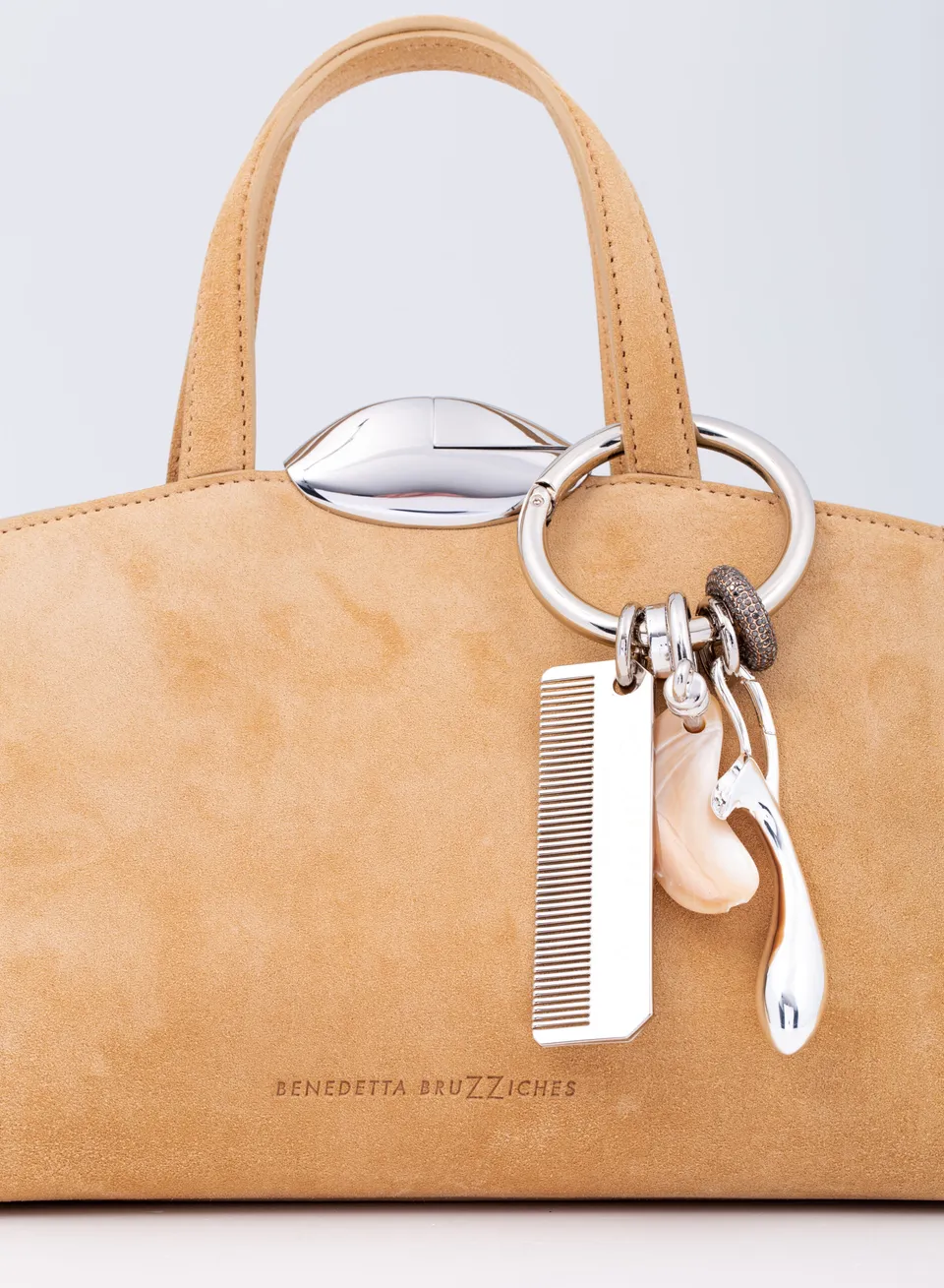 benedetta-bruzziches-chatelaine-petite-borsa-donna-platinum image 1